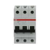 S203M-B6 Wyłącznik nadprądowy 6kA 3P B6A 10kA 2CDS273001R0065 ABB