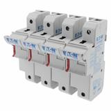 3 Pole 22x58 MFH and Neutral Podstawa wkładki cylindrycznej 22x58 3p+1N 125A 690VAC CH223DNU EATON