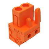 Gniazdo MCS-MIDI Classic 2-biegunowe pomarańczowe raster 5,08mm /100szt./ 232-162 WAGO