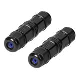 Konektor kablowy prosty IP68 MICRO 2x1,0mm2 450V/10A 2 sztuki OR-AE-13614/2 ORNO