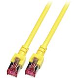 Patchcord RJ45 S/FTP kat. 6 LSZH żółty 10m