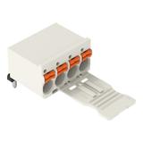 Gniazdo picoMAXeCOM raster 5mm 10‑biegunowe z kątowymi pinami lutowniczymi z płytką 2092‑1360 /50szt./ WAGO