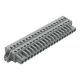 MCS-MIDI Classic gniazdo 20-bieg. szare raster 5 mm /10szt./ WAGO