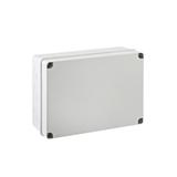 PUSZKA SERII „LIGHT” PUSZKA INSTALACYJNA LIGHT POKRYWA PEŁNA, Z OSŁABIENIAMI 328x239x129 (12xM40) IP66/67 EX-322 PCE