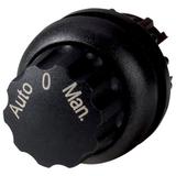 M22S-WR3-X94 Napęd przełącznika 3 położeniowy czarny z opisem AUTO-0-MANUAL bez samopowrotu 226839 E