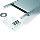 tehalit.BK Kanał współpoziomy boczna folia ochronna BKFD 600x(105-150)mm stal BKFD600105 HAGER