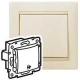 VALENA PRZYCISK JEDNOBIEGUNOWY Z SYMBOLEM DZWONKA KREM 10A-250V~, Legrand