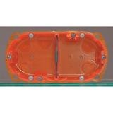 BATIBOX PUSZKA PODWÓJNA DOSTOSWANA DO KAŻDEJ ŚCIANY 40 MM, Legrand