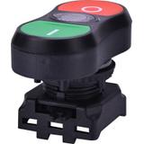 EGTI-S - Napęd z guzikiem podwójnym podświetlany z przeźroczystą listwą centralną