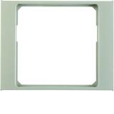 BERKER K.5 Pierścień adaptacyjny do płytki czołowej 50x50mm stal szlachetna lakierowana 11087104 HAGER
