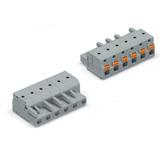 Gniazdo MCS‑MIDI Classic 5‑biegunowe szare raster 7,5mm 2231‑205/026‑000 /50szt./ WAGO