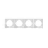 Simon Basic Neos Zestaw uszczelek do ramki 4-krotnej NEOS *Bryzgoszczelność IP44 tylko z gniazdami w