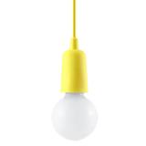 Sollux Lampa wisząca DIEGO 1 żółta SL.0578