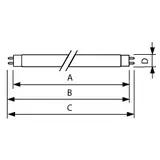 MASTER TL-D Food 58W/79 SLV/25 Świetlówka liniowa