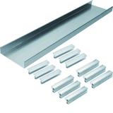 tehalit.AK Podstawa kanału napodł 2-str skos pokrywy 150x40mm stal AKU1500402 HAGER