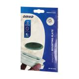 Magnetyczna płytka montażowa do detektorów dymu czadu i gazu