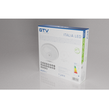 PLAFONIERA ITALIA LED Z CZUJNIKIEM RUCHU, 12 W, 900lm, IP20,  AC220-240V, 50/60Hz, KĄT ŚWIECENIA 360