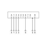 moduł przejściowy Y-C-J22 1-3+6+P+S WAGO
