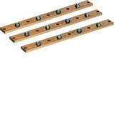 univers Szyna pozioma Cu do rozł. listwowych NH1/2/3 2-pol. 40x10mm (3 szt) UM04M HAGER