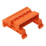 MCS-MIDI Classic wtyk dwustronny 5-bieg. pomarańczowy raster 7,62 mm /25szt./ WAGO
