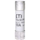 Wkładka topikowa cylindryczna PV gR 700V CH10x38 gR 10A 700V AC DC 002625021 ETI