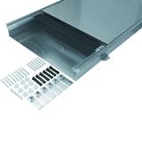 tehalit.BK Kanał współpoziomy wanna stalowa BKW 600x(60-100)mm stal BKW600060 HAGER