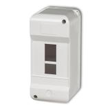 Obudowa bezpiecznikowa 3 modułowa z zerem biała