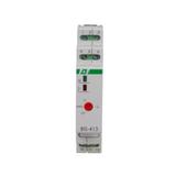 Przekaźnik bistabilny z wyłącznikiem czasowym z pamięcią na szynę DIN 160A/20ms BIS-413M-LED F&F