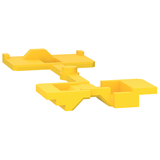 Oznacznik przyłącza KNB 10 szt. żółty