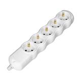 Rozgałęźnik wielogniazdowy 5x2P+Z Schuko biały OR-AE-13266(GS)/W ORNO