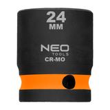 Nasadka udarowa 1/2", 24 x 38mm, Cr-Mo