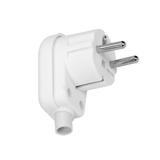 Wtyczka kątowa Uni-schuko rozbieralna biała OR-AE-13182 ORNO