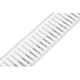 tabliczki do tulejki oznacznikowej 23 x 4 mm białe 2500 szt./rolka WAGO