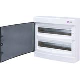 Rozdzielnica natynkowa 2x18 drzwi transparentne ECT 2x18PT-s 001101085 ETI