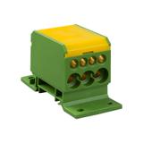 Blok rozdzielczy 2x4-50mm2 + 3x2,5-25mm2 + 4x2,5-16mm2 żółto-zielony DB1-Z 48.17 OPATÓWEK
