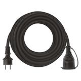 Przedłużacz 1 gniazdo 10m 3× 1,5mm guma P01710 EMOS