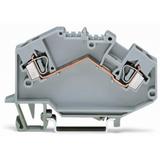 topJob złączka 2-przewodowa 4 mm2 jasnoszara