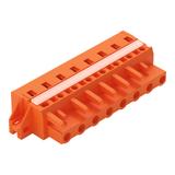 MCS-MIDI Classic gniazdo 8-bieg. pomarańczowe raster 7,62 mm /25szt./ WAGO