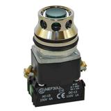 Przycisk NEF30-UKLDX 24V-230V/W3 zielony