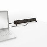 PRZEDŁUŻACZ PREMIUM, OBROTOWY, 6X2P+Z, Z OGRANICZNIKIEM PRZEPIĘĆ, Z PRZEWODEM 1.5 METRA 3X1.0 MM2 -