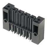 BVL 7.62HP/04/180FI 3.5SN BK BX Wtyki PCB (złącza płyty), 7.62 mm, Liczba biegunów: 4, kąt odejścia: 180° /100szt./ 1928750000 WEIDMÜLLER