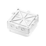 N180x180S Puszka naścienna 88 x 188 x 188  mm, bezhalogenowa, samogasnąca, UV, IP 67 - kolor biały