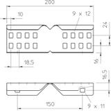 LWVG 60, ŁĄCZNIK KĄTOWY 60MM VA