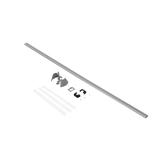 Zestaw do zasilania minikolumny 1-komorowej 2-stronnej, czarny, Legrand