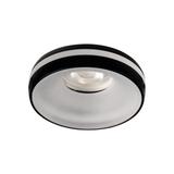 ELICEO DSO B Oczko sufitowe ELICEO DSO B okrągły stop aluminium kolor czarny 1XGx5,3/GU10 KANLUX