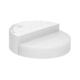 HALIT LED 10W oprawa ogrodowa z czujnikiem ruchu 140st 600lm IP65 4000K IK10 biała AD-OP-6116WLPMR4