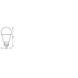 Lampa LED SMARTWF A100 14W 230V RGBWFR E27 4X1 LEDV