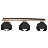 Milagro plafon Dama Black 3xE27 MLP6560