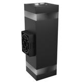 TORRE RING 18W CCT 230V IP54 99x78x240MM CZARNY KWADRATOWA ELEWACYJNA