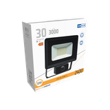 NAŚWIETLACZ LED XENO3 30W Z CZUJNIKIEM RUCHU IP65 100LM/W NEUTRALNY BIAŁY ANLUX